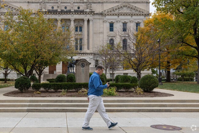 Residents of Sunshine Gardens don't have to travel far to get to Indianapolis.