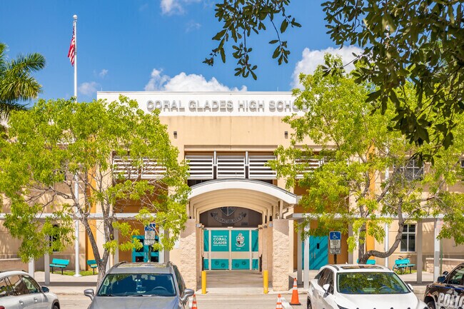 Coral Glades High School in Coral Springs offers students a safe and encouraging environment.