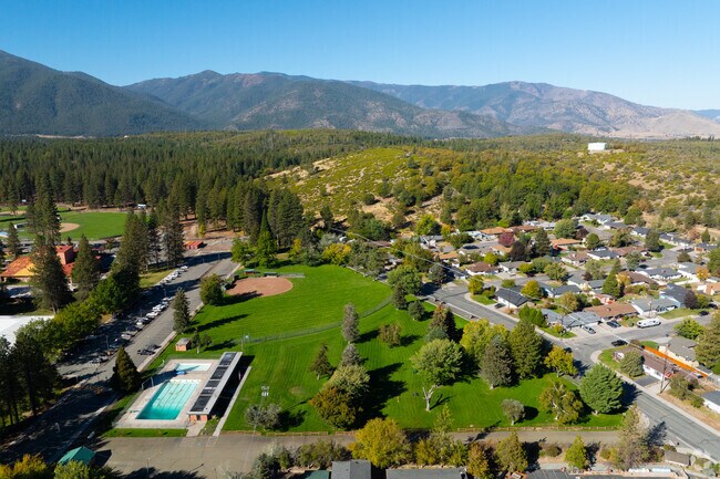 Bel Air Park features a baseball field and community pool.