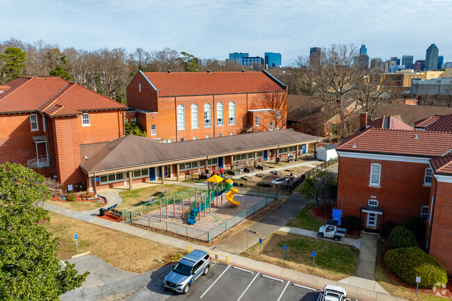 According to Niche.Com, The Governor Morehead School has a student-teacher ratio of 41 to 1.