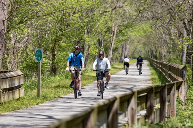 The Little Miami Scenic Trail runs through Terrace Park.