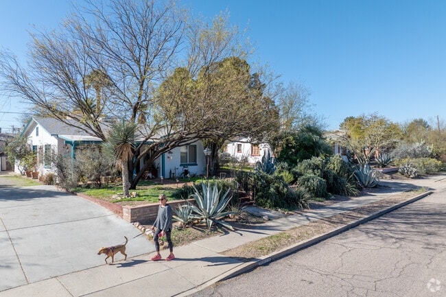 Campbell-Grant is the perfect, quaint mid-century neighborhood for peaceful morning walks.