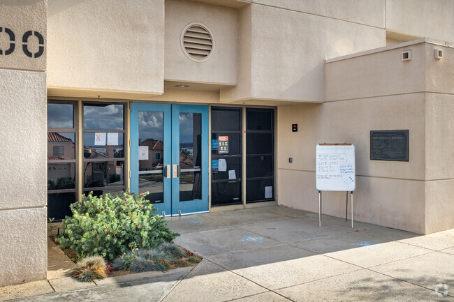 A welcoming entrance is seen at Box Springs Elementary School in Moreno Valley.
