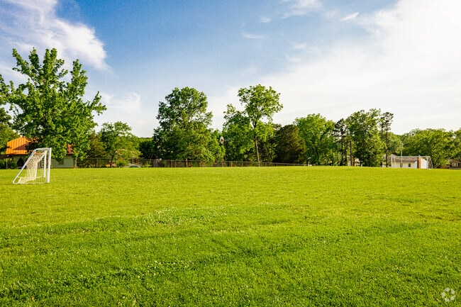Long Elementary School has ample green spaces for activities and atheltics.
