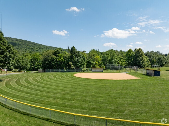 Highland High School well maintained field.