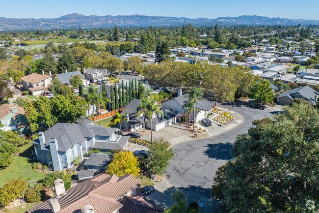 Vineyard Estates' homes can enjoy beautiful views of the hills surrounding the Napa Valley.