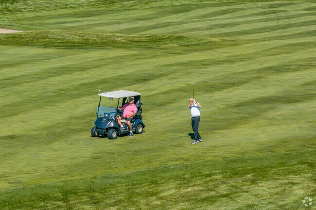The 18-hole Bolingbrook Golf Club is located just west of Sunset Park-Old Plank.
