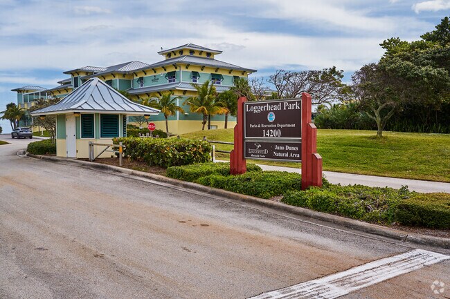 Loggerhead Park in Juno Beach offers beach access and nature trails.
