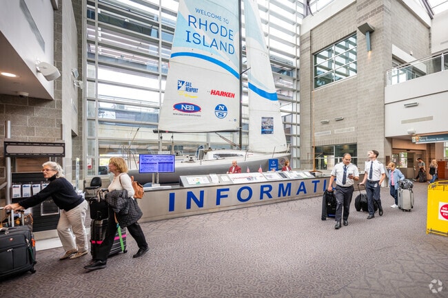 Travel is easy with T.F. Green Airport, located near Fall River in Providence, RI.