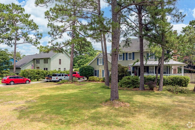 Colorful homes showcase Woodberry Forest's unique style.