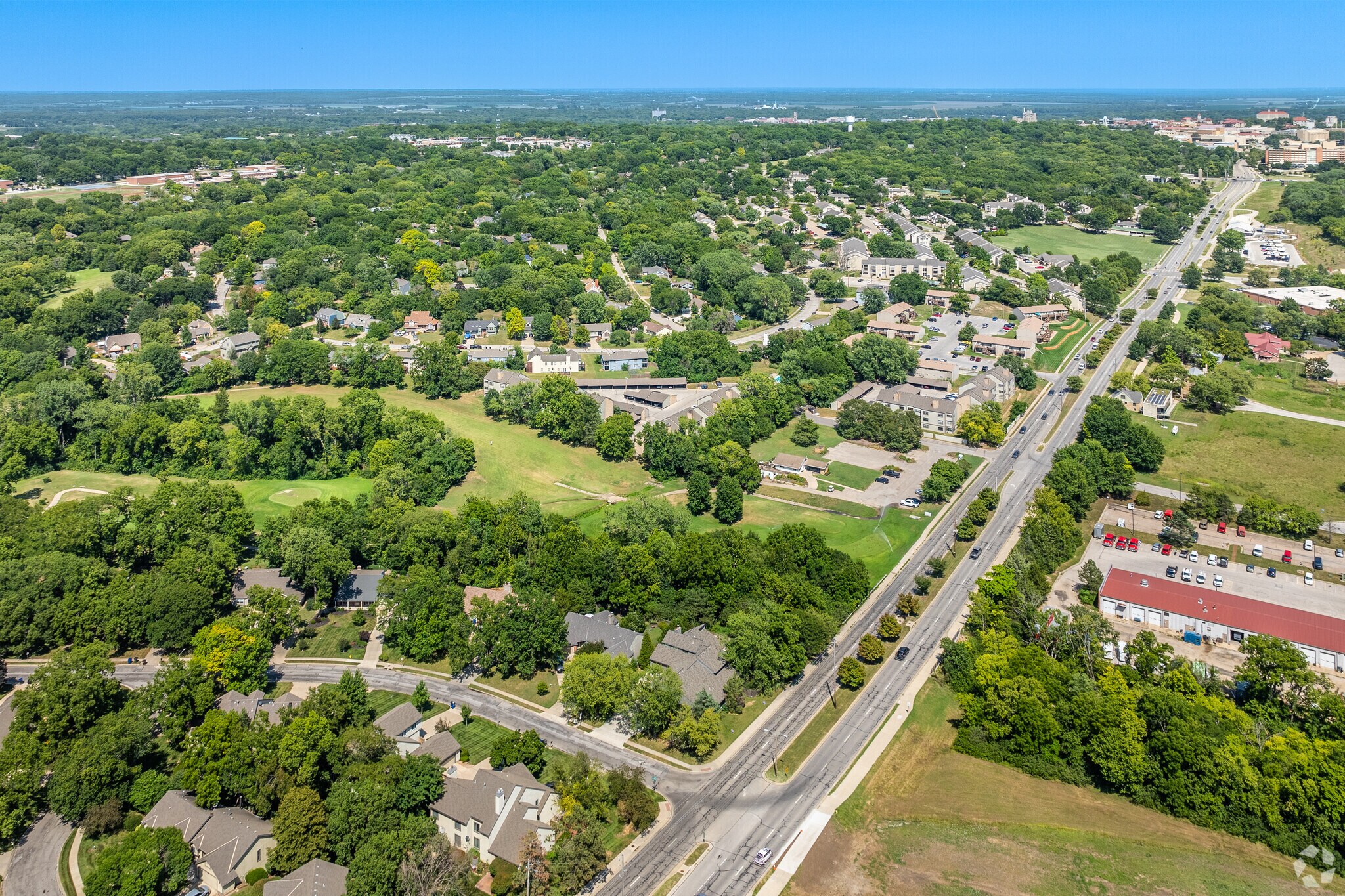 Sunset Hills is a quiet neighborhood in the heart of Lawrence KS.