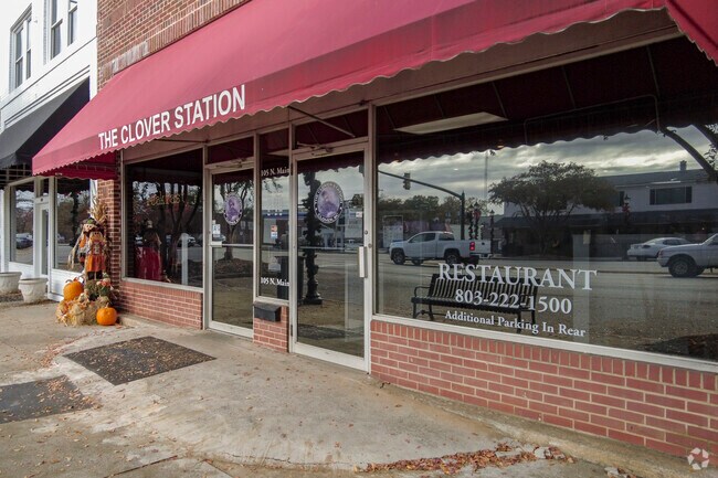 Clover Station is a popular locally owned restaurant in the heart of the town center.