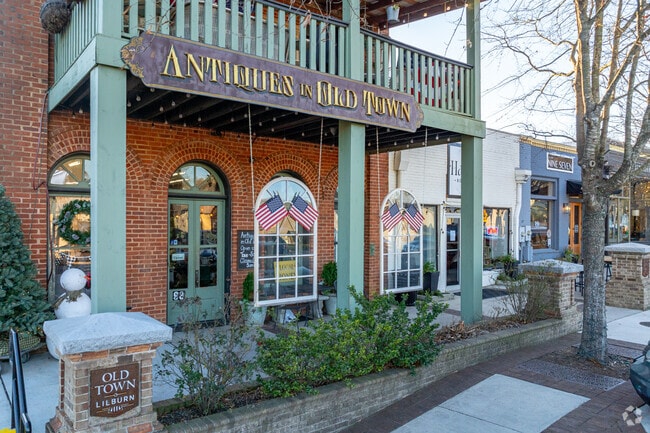 Antiques in Old Town offers a variety of wares on main street in Lilburn.