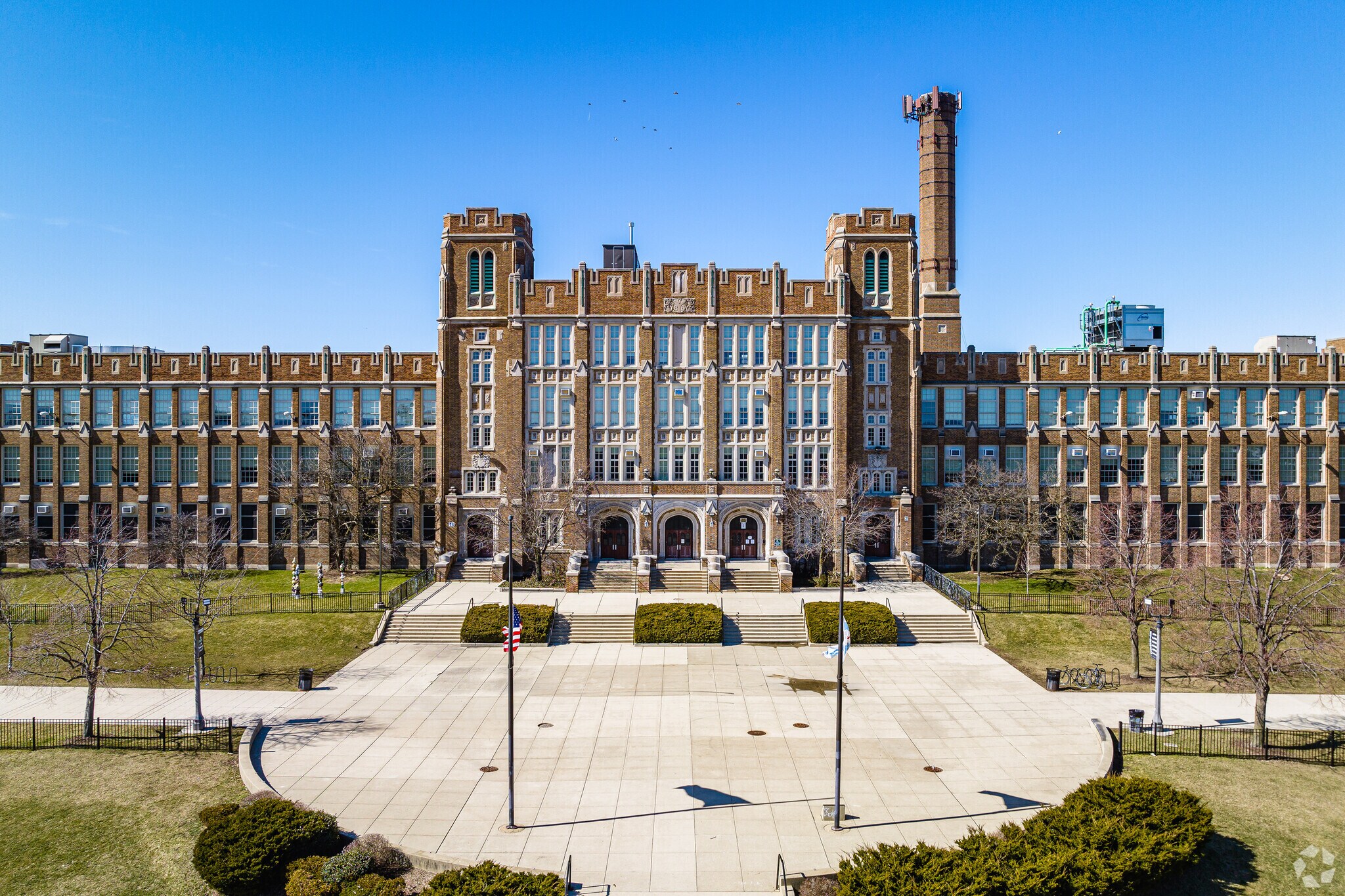 Steinmetz College Prep is a public magnet school in Schorsch Village.