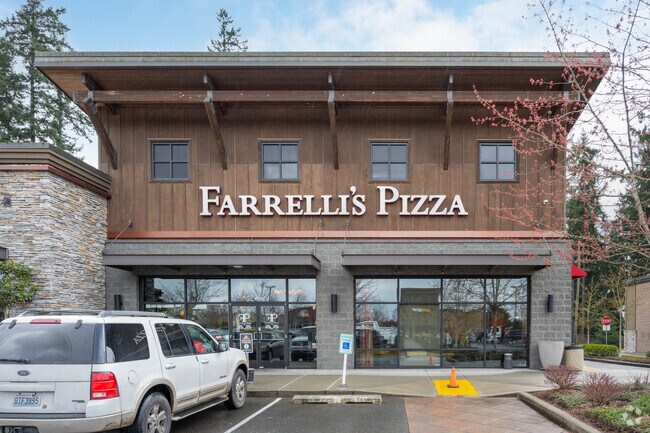 Stop into Farrelli's Pizza to watch the game and grab a drink in Fredrickson.