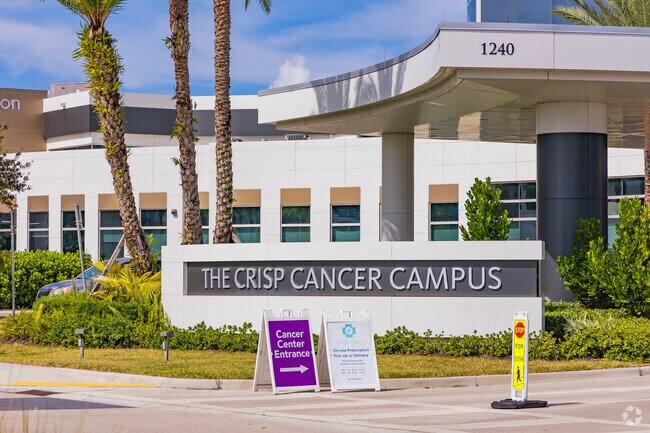 The Crisp Center Campus is a key facility in Jupiter Lakes.