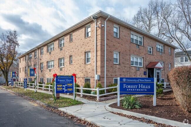 Mixed-use apartment developments catering to students are available in West Haven.
