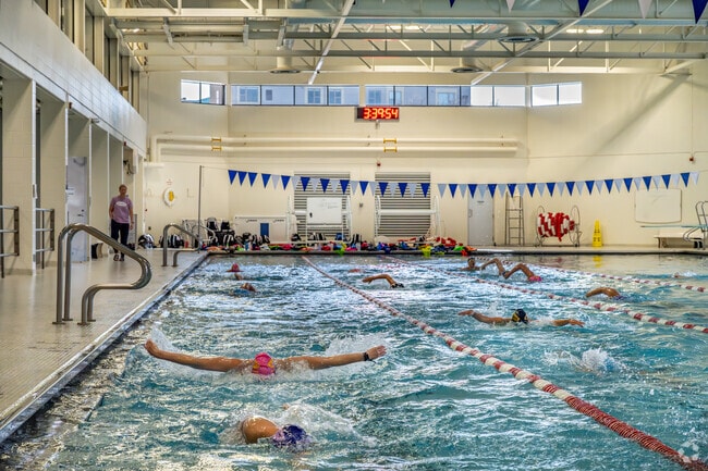 The Brooklyn Center Community Center near East Palmer Lake has one of the largest pools in Minnesota.