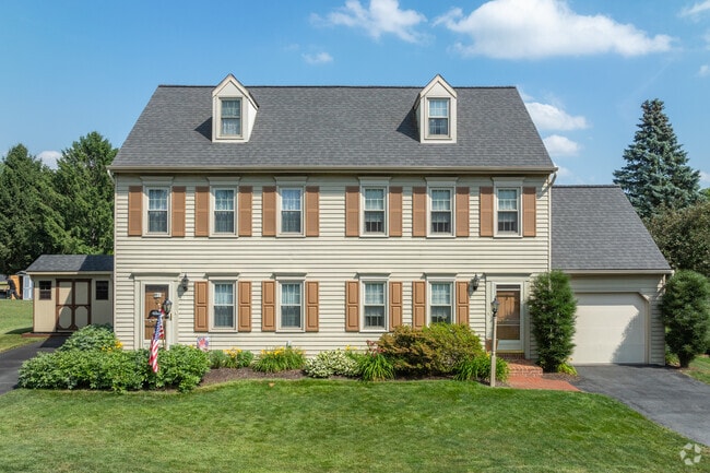 Traditional-style twin homes in Bausman cost between $230,000 and $270,000.