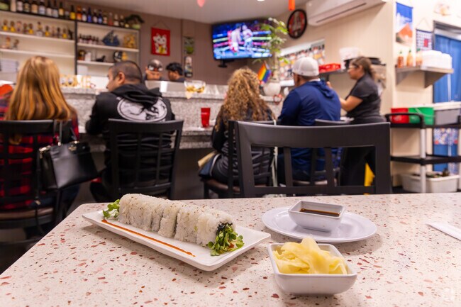 Sushi Miguels Style in East Highlands has a large menu with a variety of sushi options.