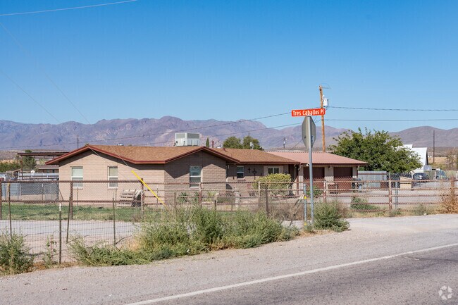 Ranch style single family homes make up the majority of architecture in Mesquite.