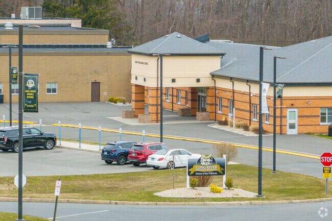 Long River Middle School sits 10 minutes outside of Beacon Falls.