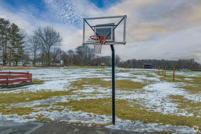 Kids can play basketball at recess at Manchester Middle School.
