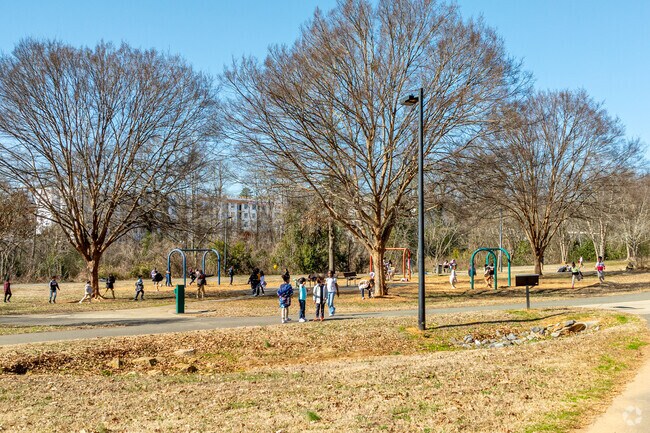 Seversville Neighborhood Park is located just along the Stewart Creek Greenway.