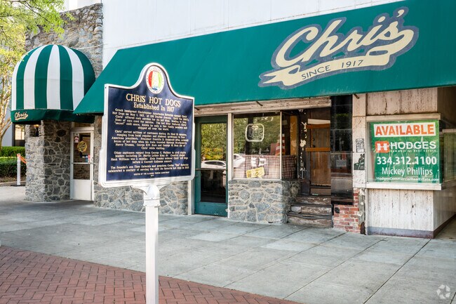 Chris Hotdogs has been located in Downtown Montgomery for over 100 years.