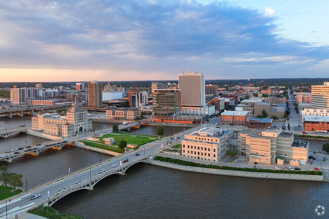 Downtown Cedar Rapids and all it has to offer is a short drive from Bever Park.