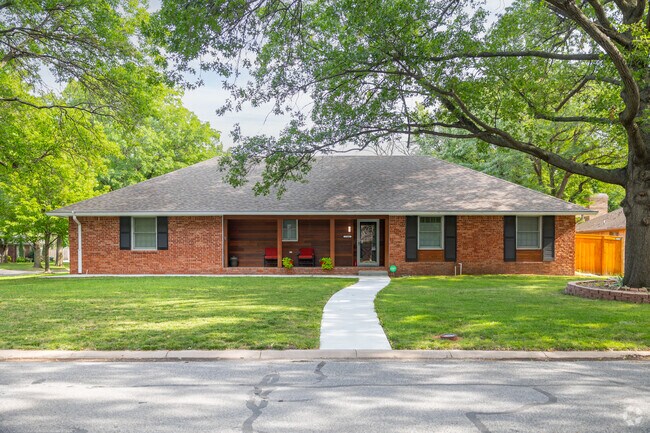Rockwood ranch-style home has a prestigious front lawn.