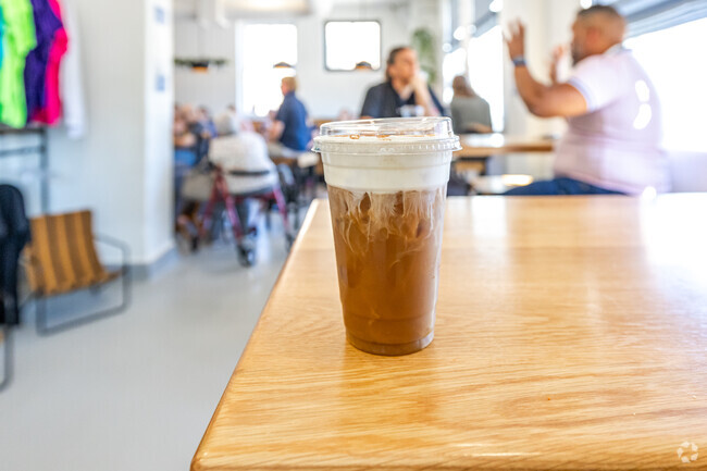 The Inclusive Bean is an excellent coffee bar/cafe near Maple Grove.