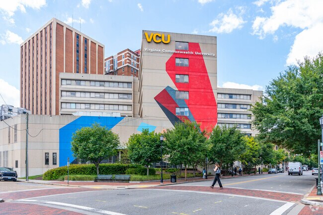 VCU is located in Richmond, an hour away from Fredericksburg.