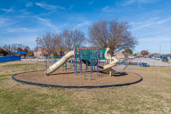 Nesmith Elementary School has a playground for children to enjoy.