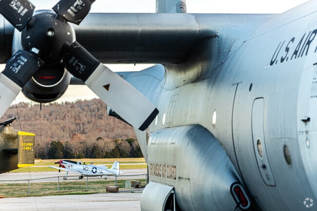 Aviation history exhibit is available Arkansas Air and Military Museum west from Elkins.