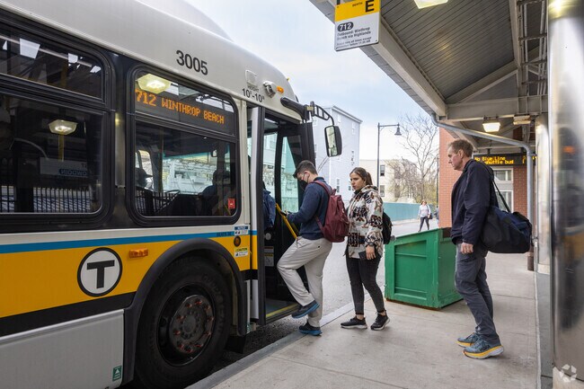 Buses run frequently at Orient Heights Station nearby Court Park.