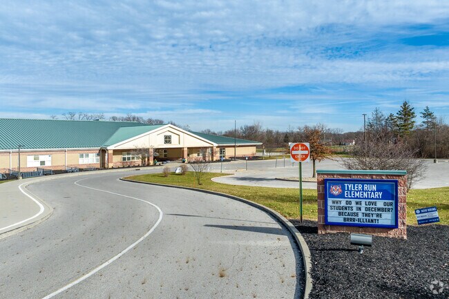 Tyler Run Elementary School is located in Liberty-Deleware Co, Powell Ohio.