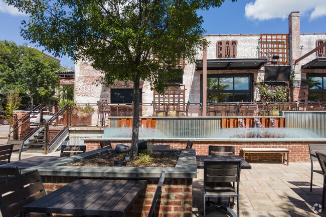 And if you don't want to bowl, you can enjoy a nice space to eat at Bourbon bowl in Oakgrove