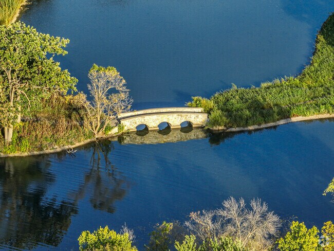 Quarry Hill offers its residents beautiful landscaped parks.