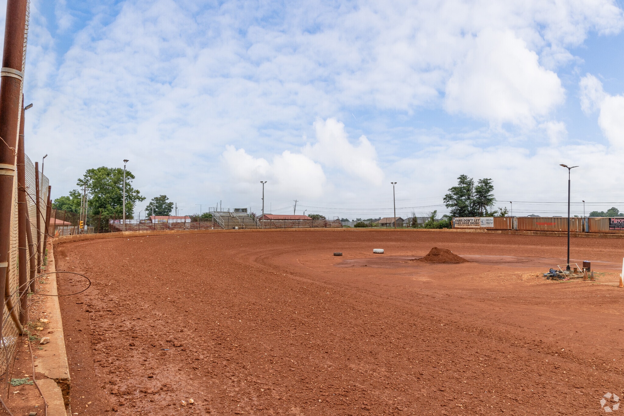 You can enjoy a dirt track race at Clarksville Speedway near Crosswinds.