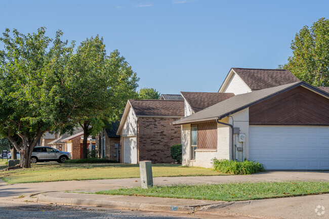 Homes in Swan Lake are situated on cozy, well-maintained lots.