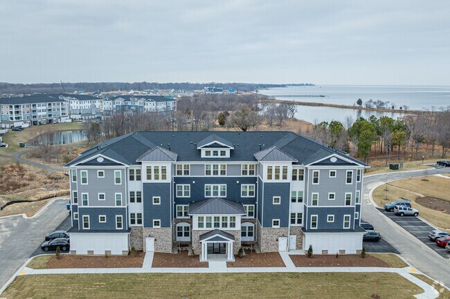 New luxury condos close to the waterfront in Chester, MD can sell for up to a million dollars.