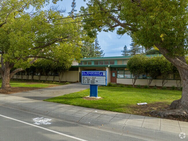 Jane Lathrop Stanford Middle offers strong academics for students in Adobe Meadow-Meadow Park.