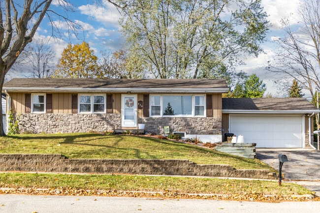 Quaint, ranch-style homes can be found throughout Burlington.