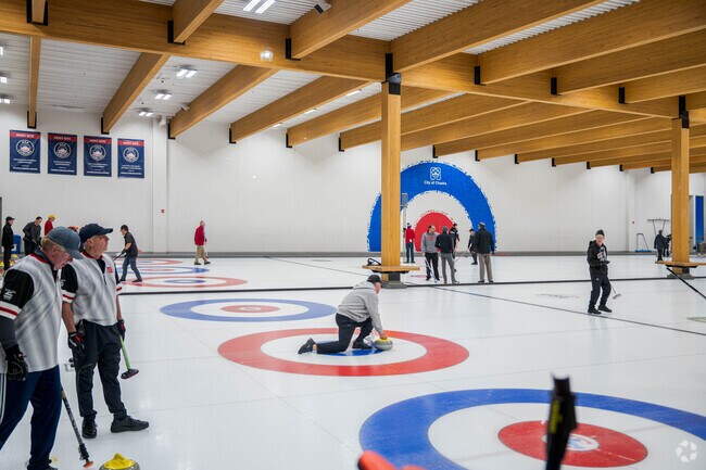 The Curling Center Chaska hosts national tournaments.