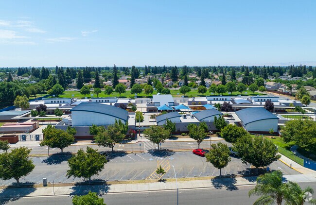 Mary Lou Dietrich Elementary School in Northeast Modesto holds classes across several buildings.