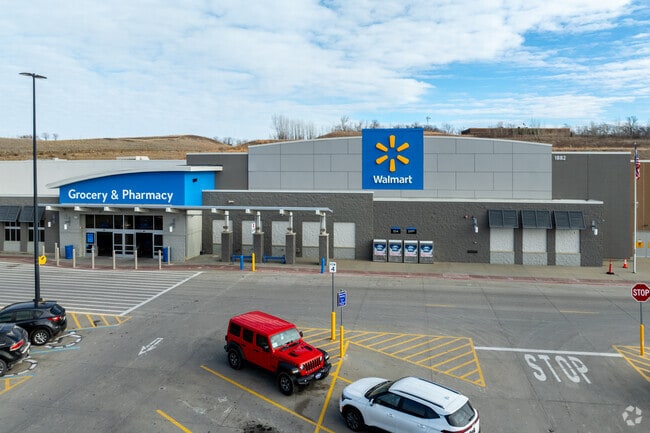 Blair residents can shop at the local Walmart.
