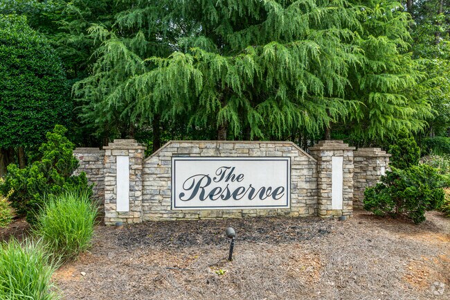 The Reserve is a quiet suburban community not far from downtown Greensboro.