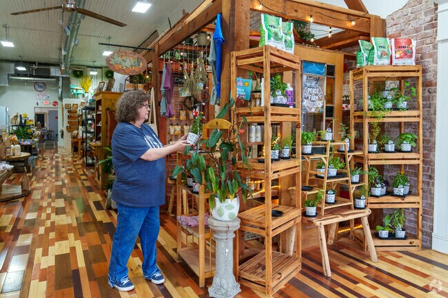 Van Buren has many unique boutiques for residents to shop at.