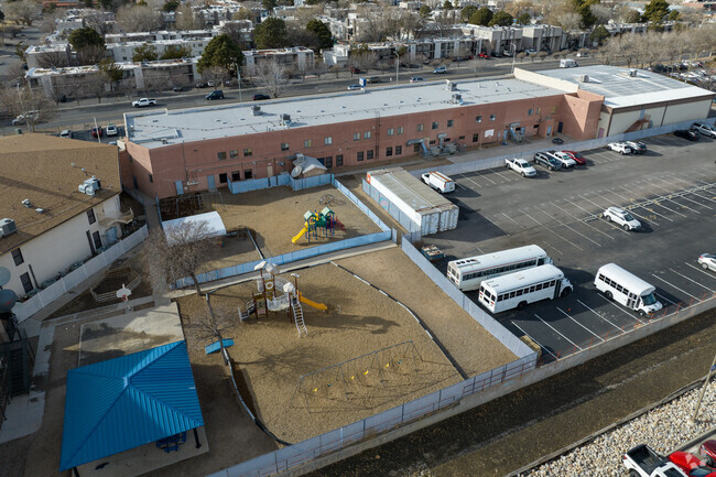 A eastern view of ACES Technical Charter School.